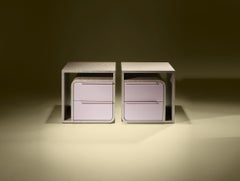 Rosebud Contemporary and Customizable Bedside Table by Luísa Peixoto