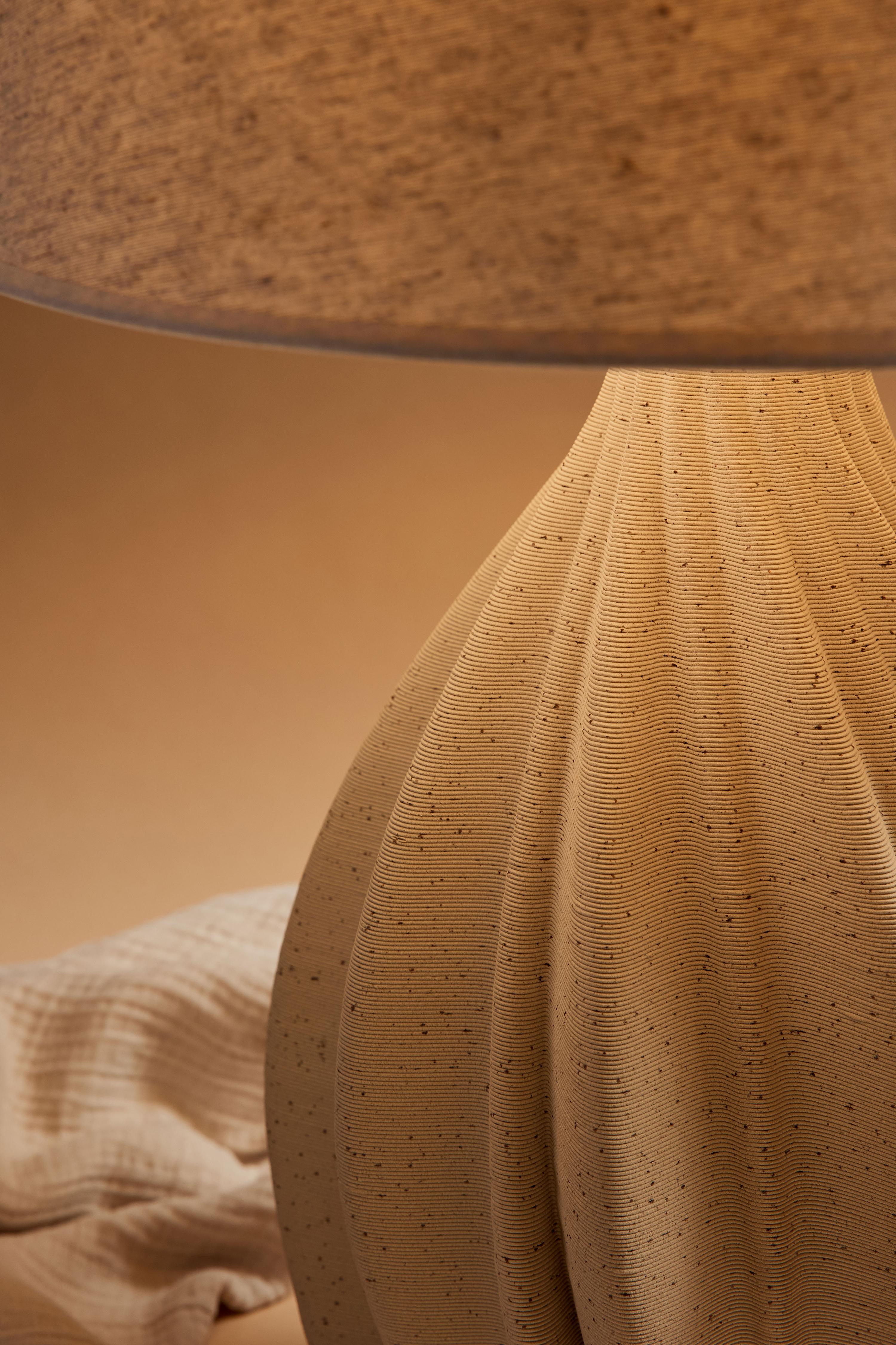 Table lamp in an organic shape that takes inspiration from nature and fresh rosebuds, ready to blossom. A beautiful reminder that spring is always around the corner.

A combination of functionality and art, this lighting collection is inspired by