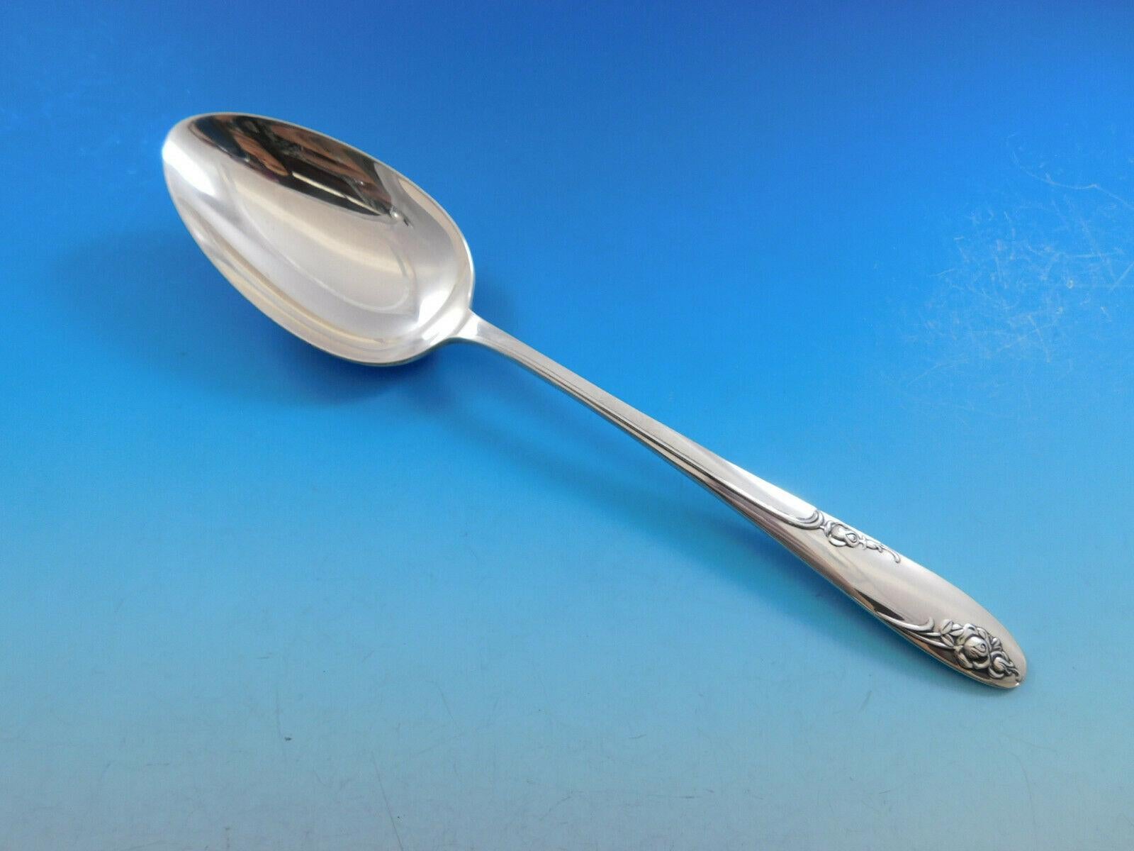 Rosecrest by Alvin Set di posate in argento sterling per 8 persone Servizio da tavola 56 pezzi in vendita 1