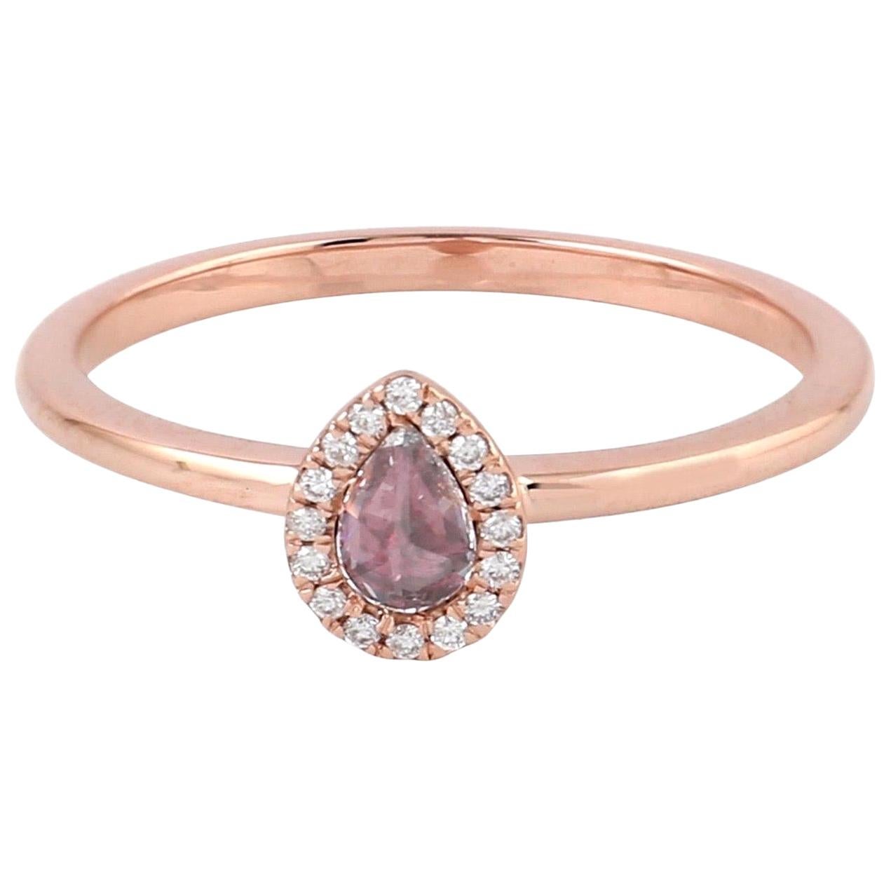For Sale:  Rosecut Diamond 18 Karat Gold Ring