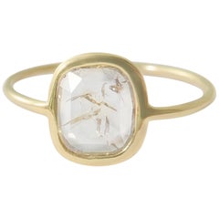 Rosecut Diamond Slice Ring by Allison Bryan