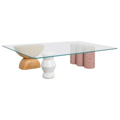 Table basse Cantera en forme de roseau 160 x 160 