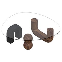 Rosedal Lava Stone Coffee Table by Comité de Proyectos