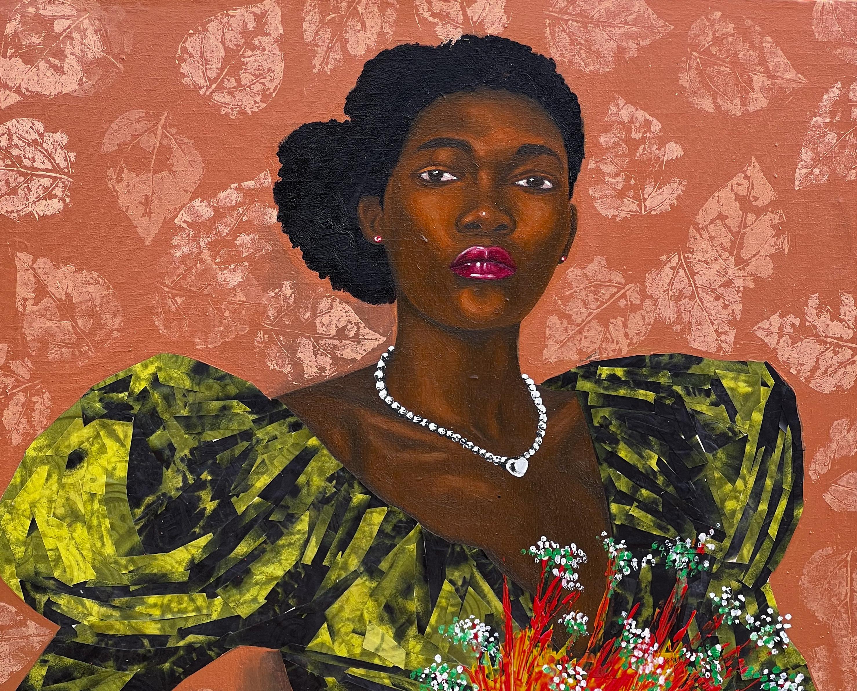 Versandverfahren
Versand in einem gut geschützten Rohr aus Nigeria
Dieses Werk ist ein Unikat, kein Druck oder eine andere Art von Kopie.
Begleitet von einem Echtheitszertifikat.

Über den Künstler
Roseleen Labazacchy ist eine echte Nigerianerin,