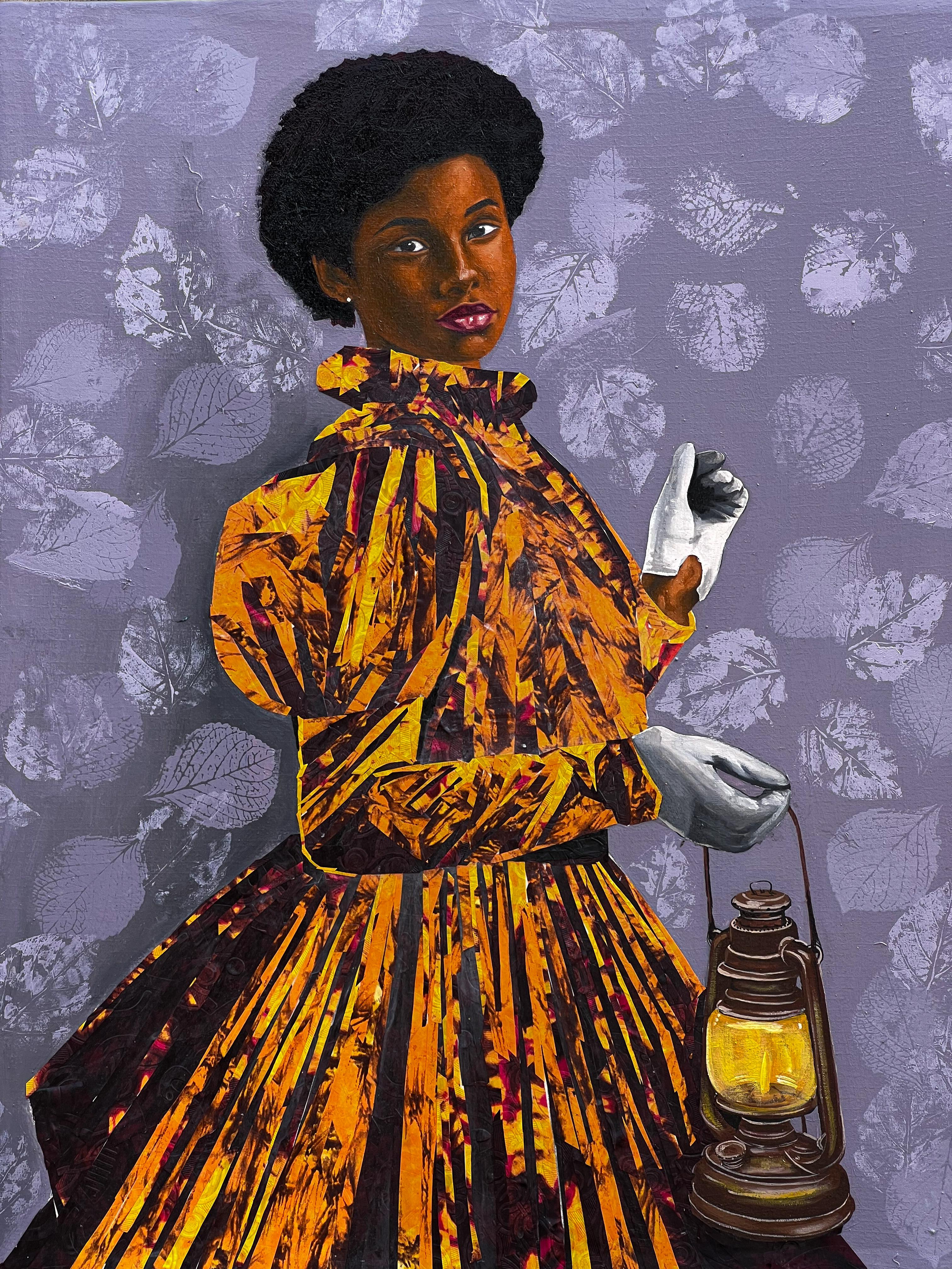 Illuminating Hope - 21° secolo, Contemporaneo, Figurativo, Donne Africa Fabrice