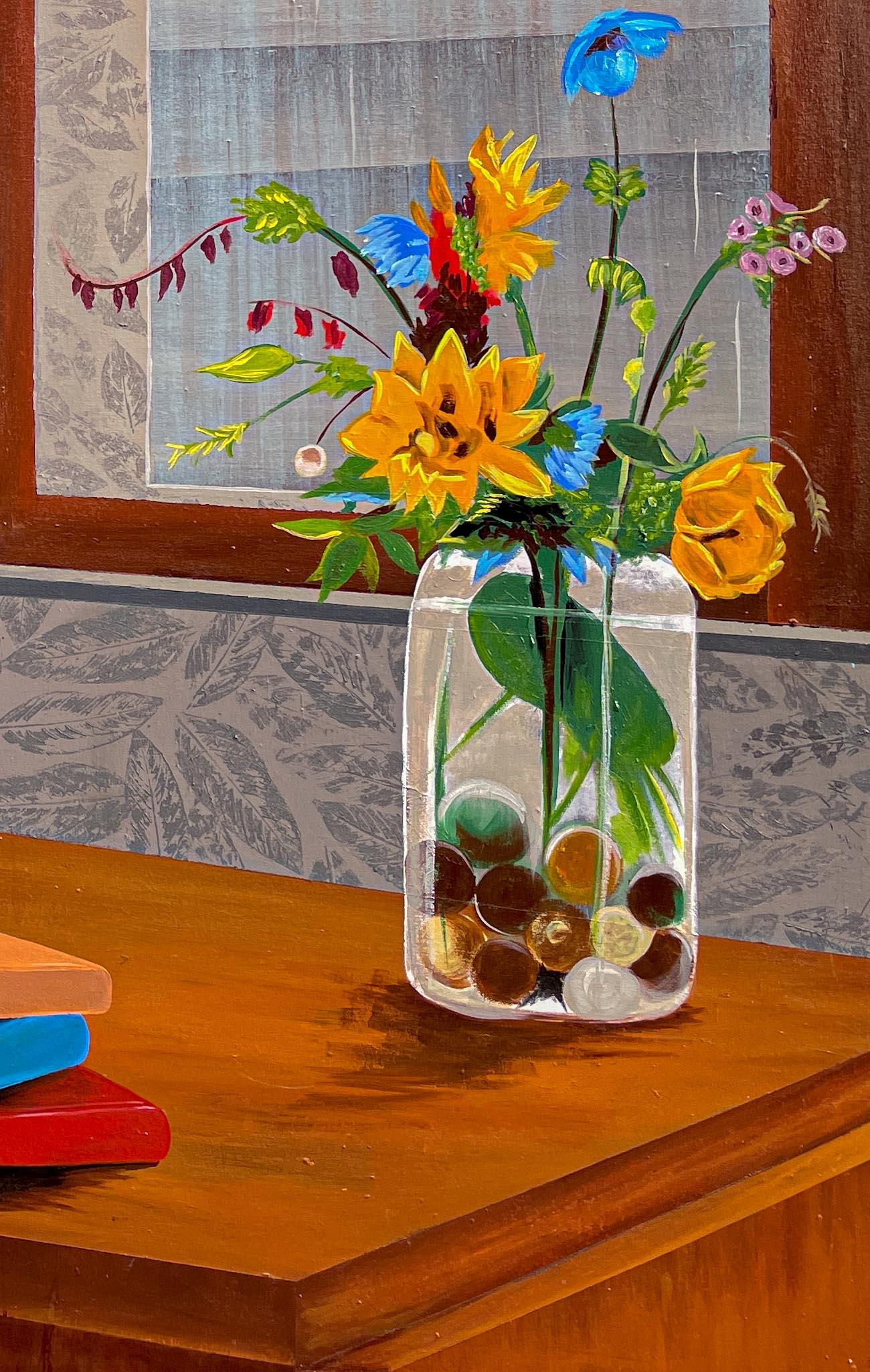 Schwellenwert (Zeitgenössisch), Mixed Media Art, von Roseleen Labazacchy,