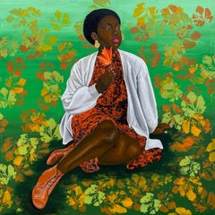 Waiting For A Chance - 21° secolo, Contemporaneo, Figurativo, Africa Fabrice