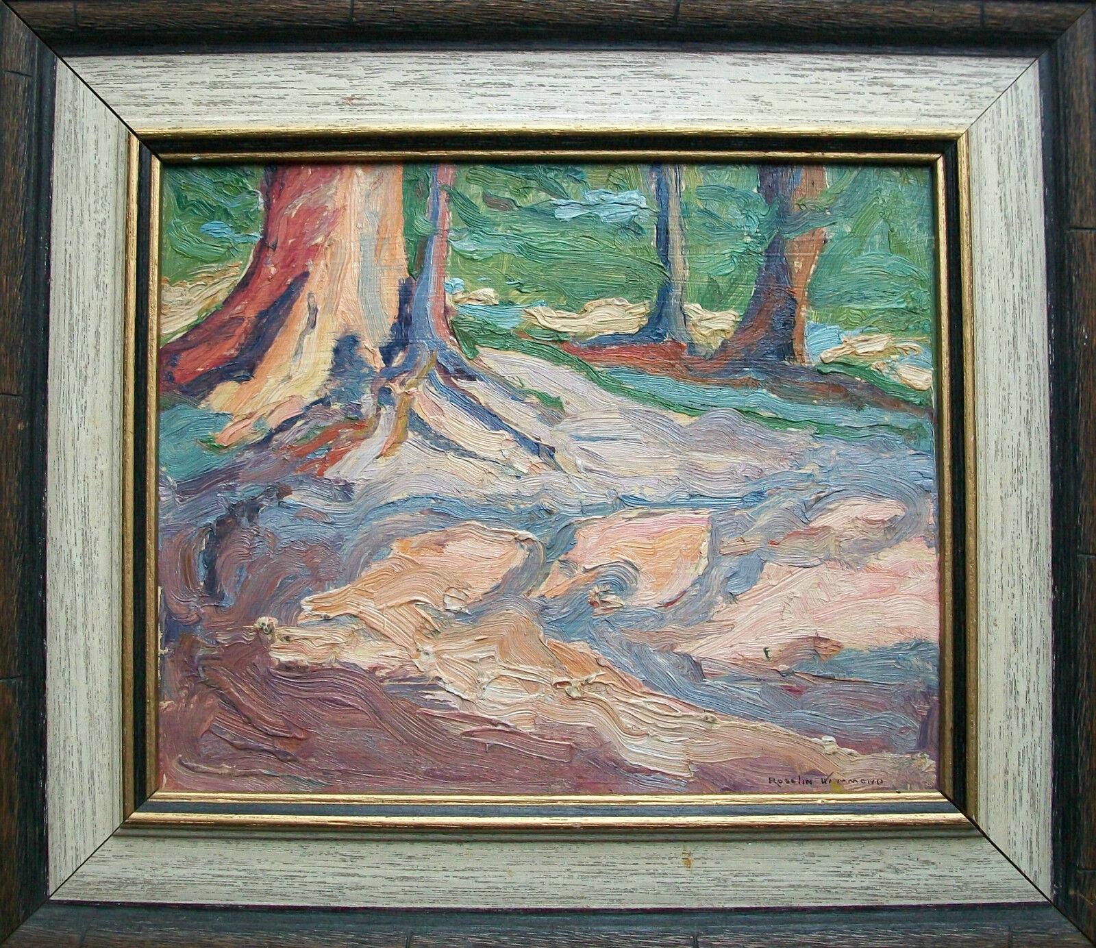 Roselin Hammond, Canadian Impressionist Oil Painting, Early 20th Century For Sale 6