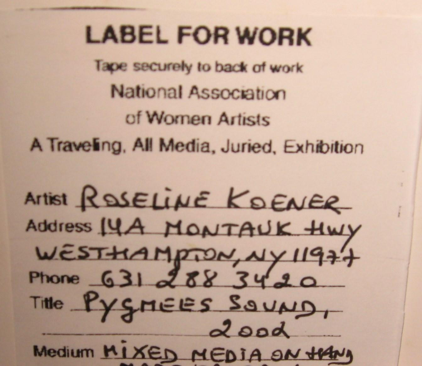 Paper Roseline Koener Mixed-Media Art, 2002 For Sale