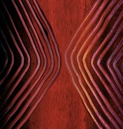 Neap Tide in the River Mouth, Contemporary Acrylic on Linen, 2005