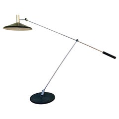 Rosemarie + Rico Baltensweiler Articulating Floor Lamp, 1960's