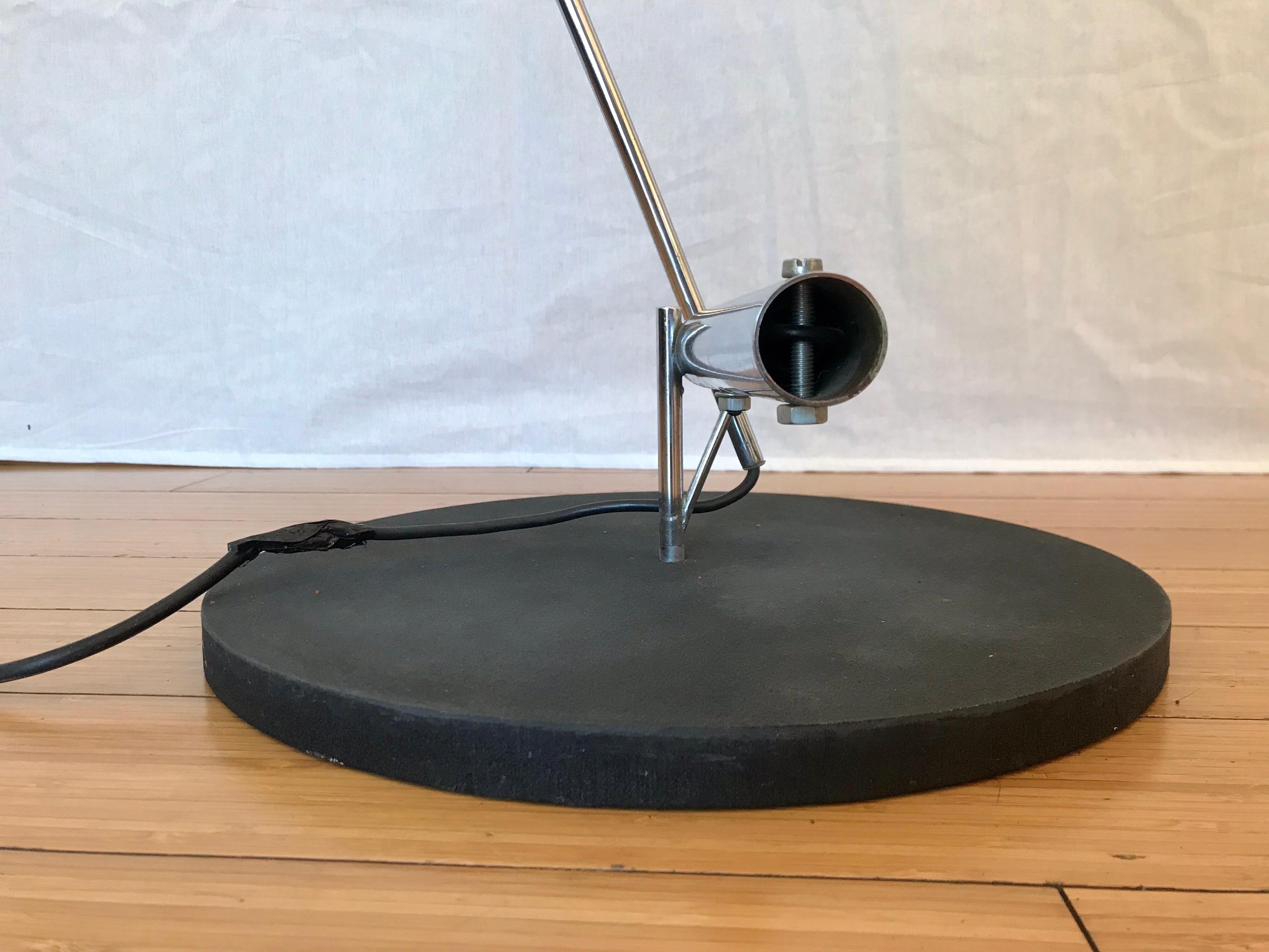Rosemarie + Rico Baltensweiler Articulating Floor Lamp, 1960's 9