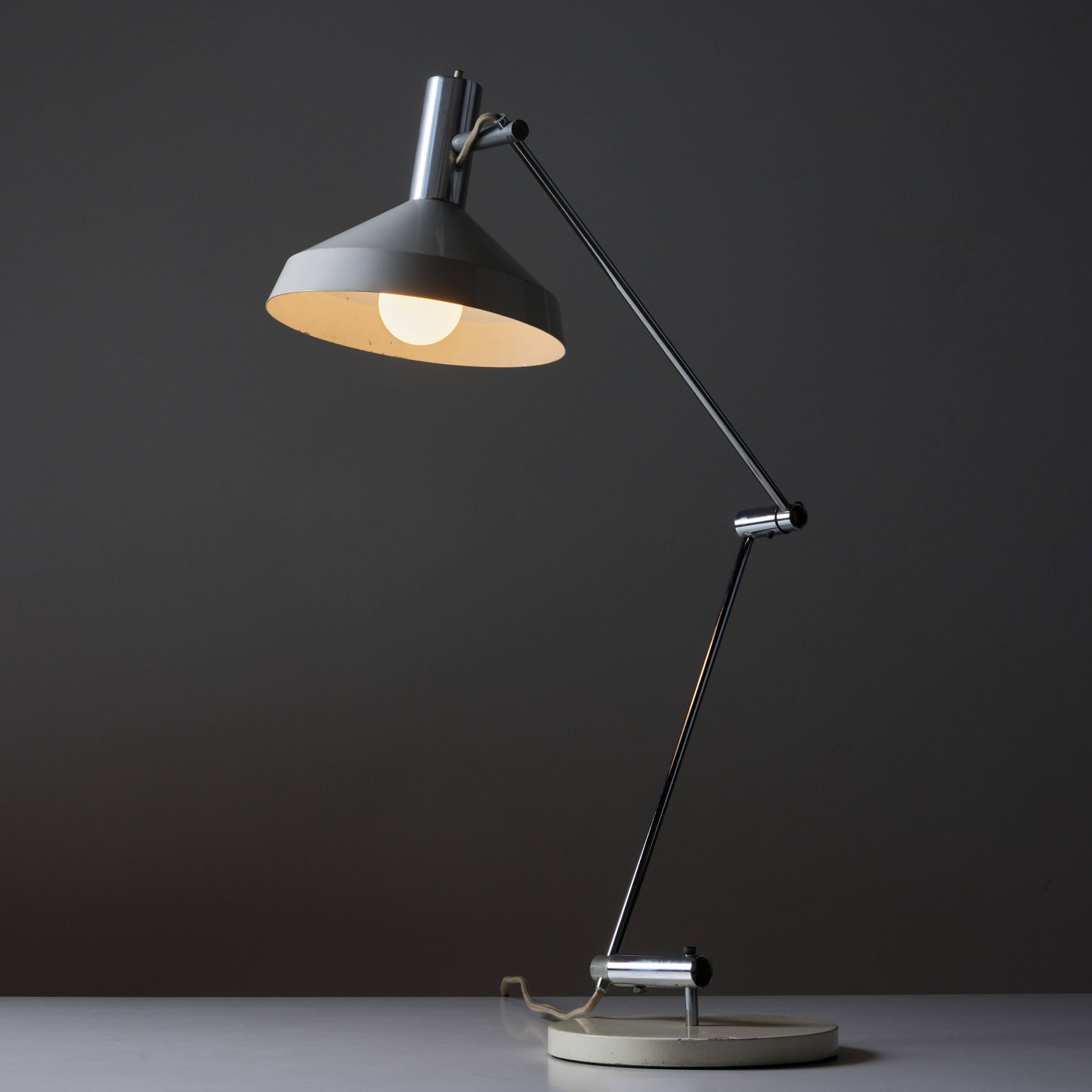 20th Century Rosemarie & Rico Baltensweiler Articulating Table Lamp For Sale