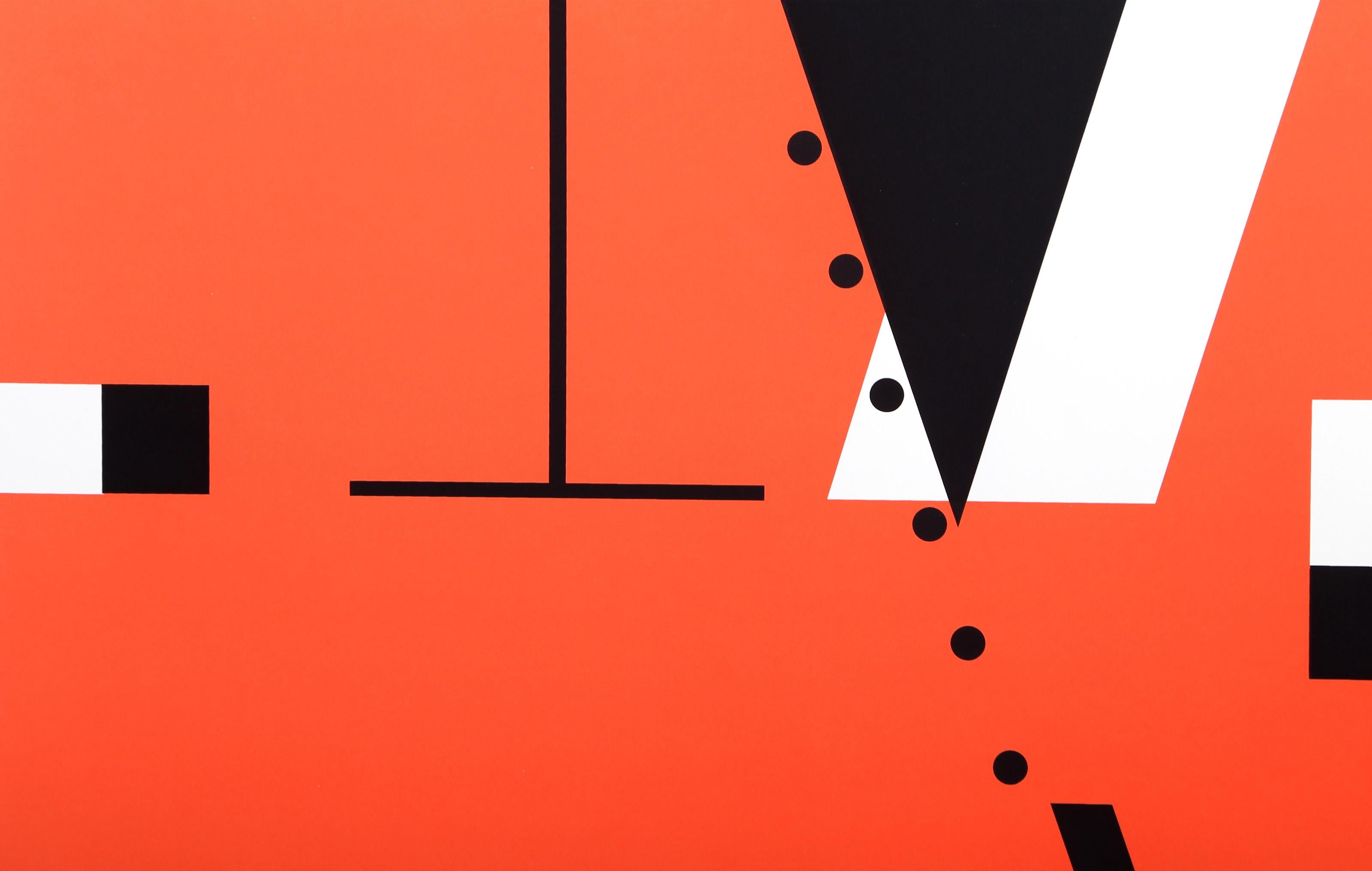 The Letter M, Pop Art Screenprint by Rosemarie Tissi For Sale 1