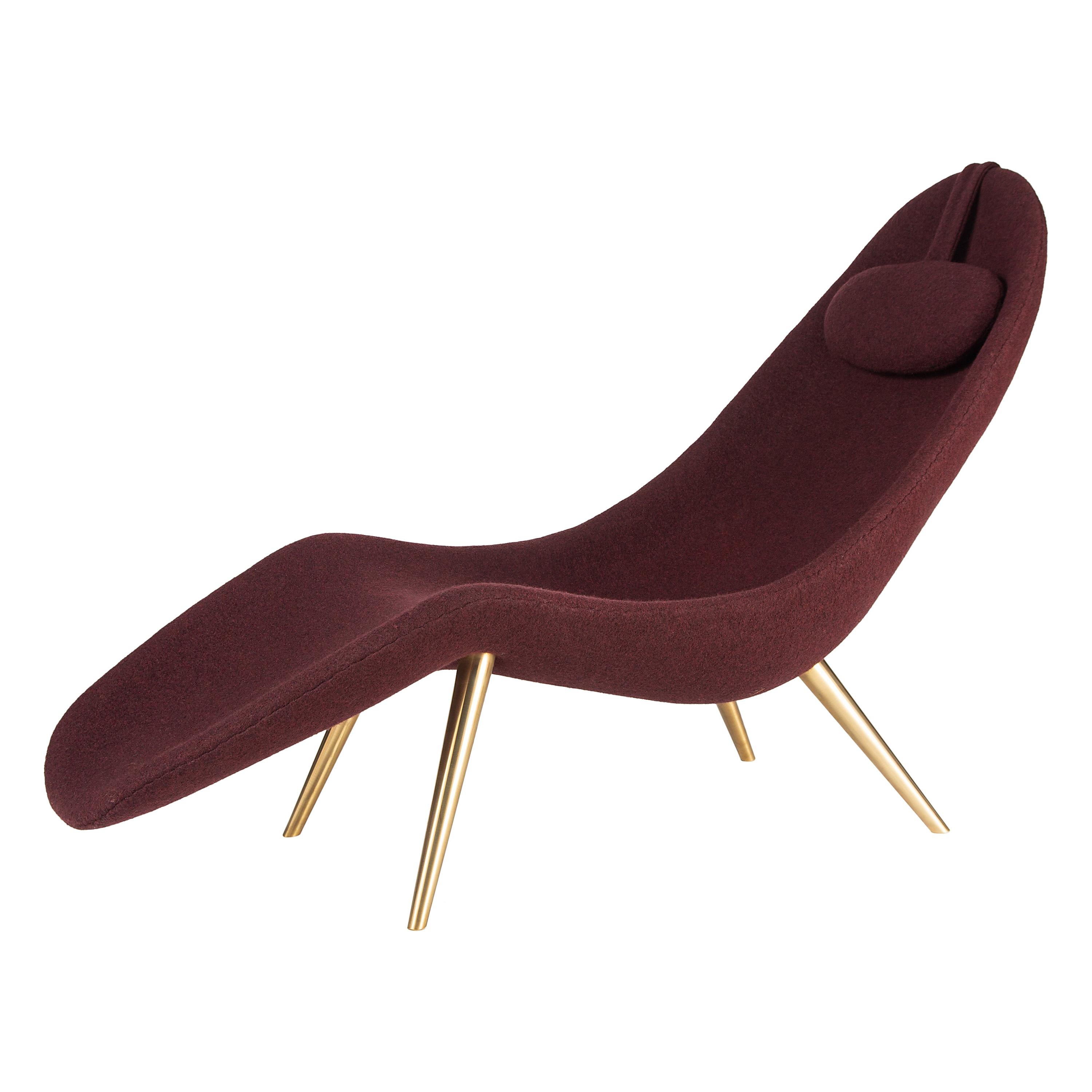 Rosemary Hallgarten Pebble Boucle Pause Chaise Lounge by Konekt Furniture