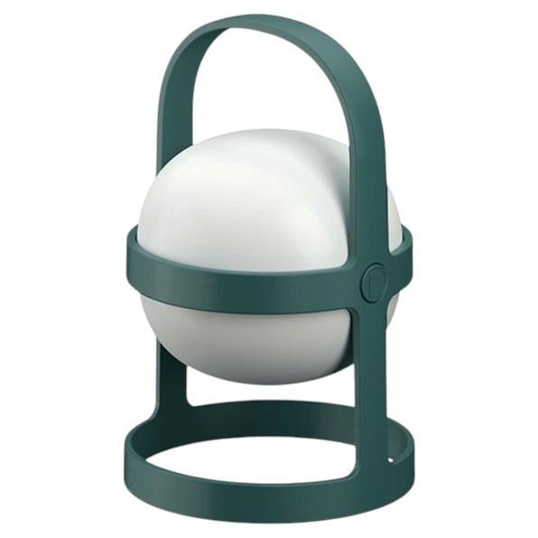 Rosendahl 'Soft Spot' Circular Solar LED Lamp, Forest Green, 9.8 in H