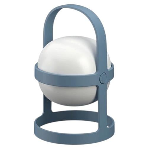 Rosendahl 'Soft Spot' Circular Solar LED Lamp, Sky Blue, 9.8 in H