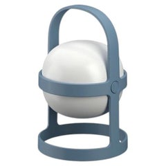 Rosendahl 'Soft Spot' Circular Solar LED Lamp, Sky Blue, 9.8 in H