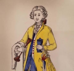 Rosenfeld Imports Italy Art Pottery Tray Plate The Physician