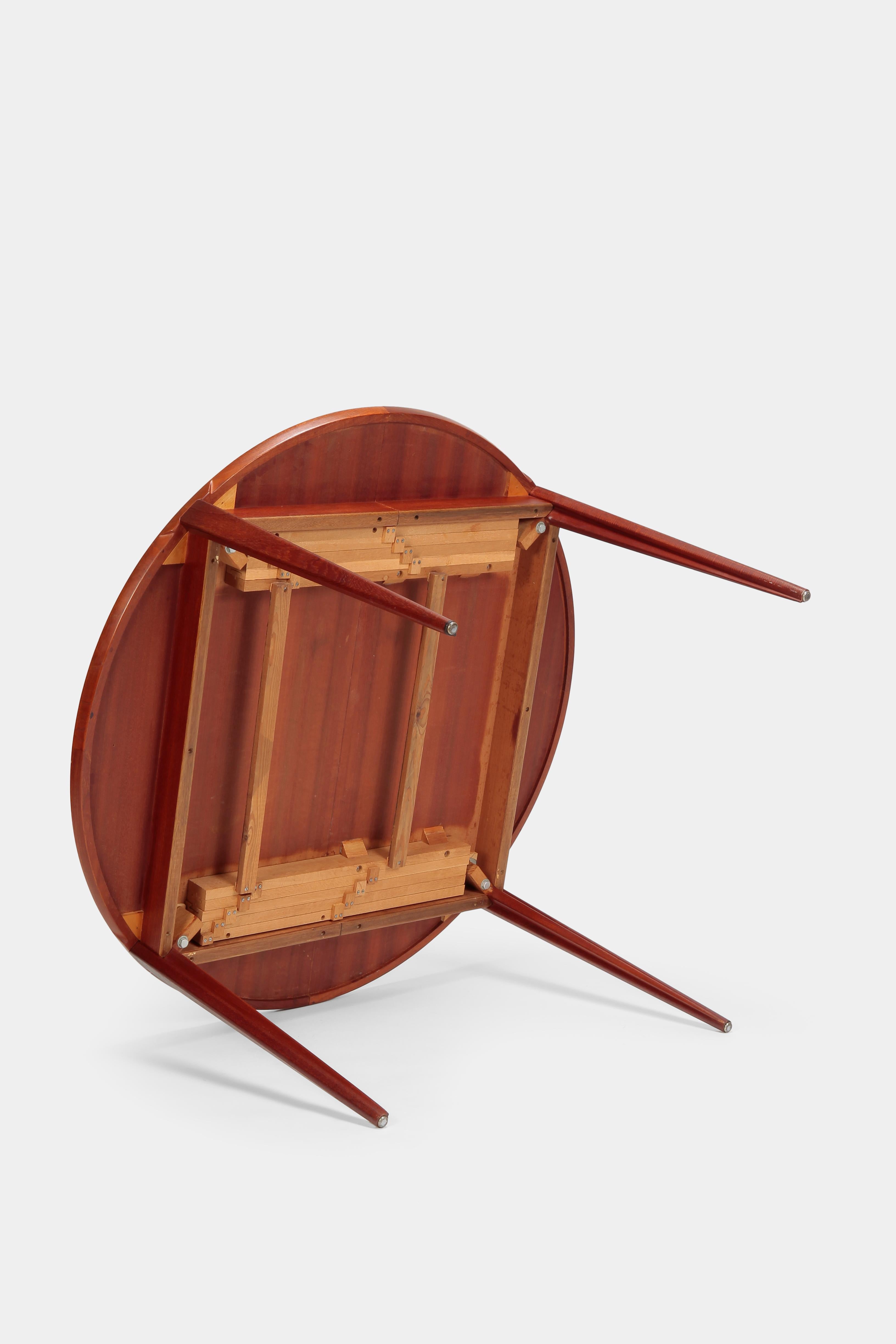 Rosengren Hansen Dining Table and 6 Chairs, 1960s 5