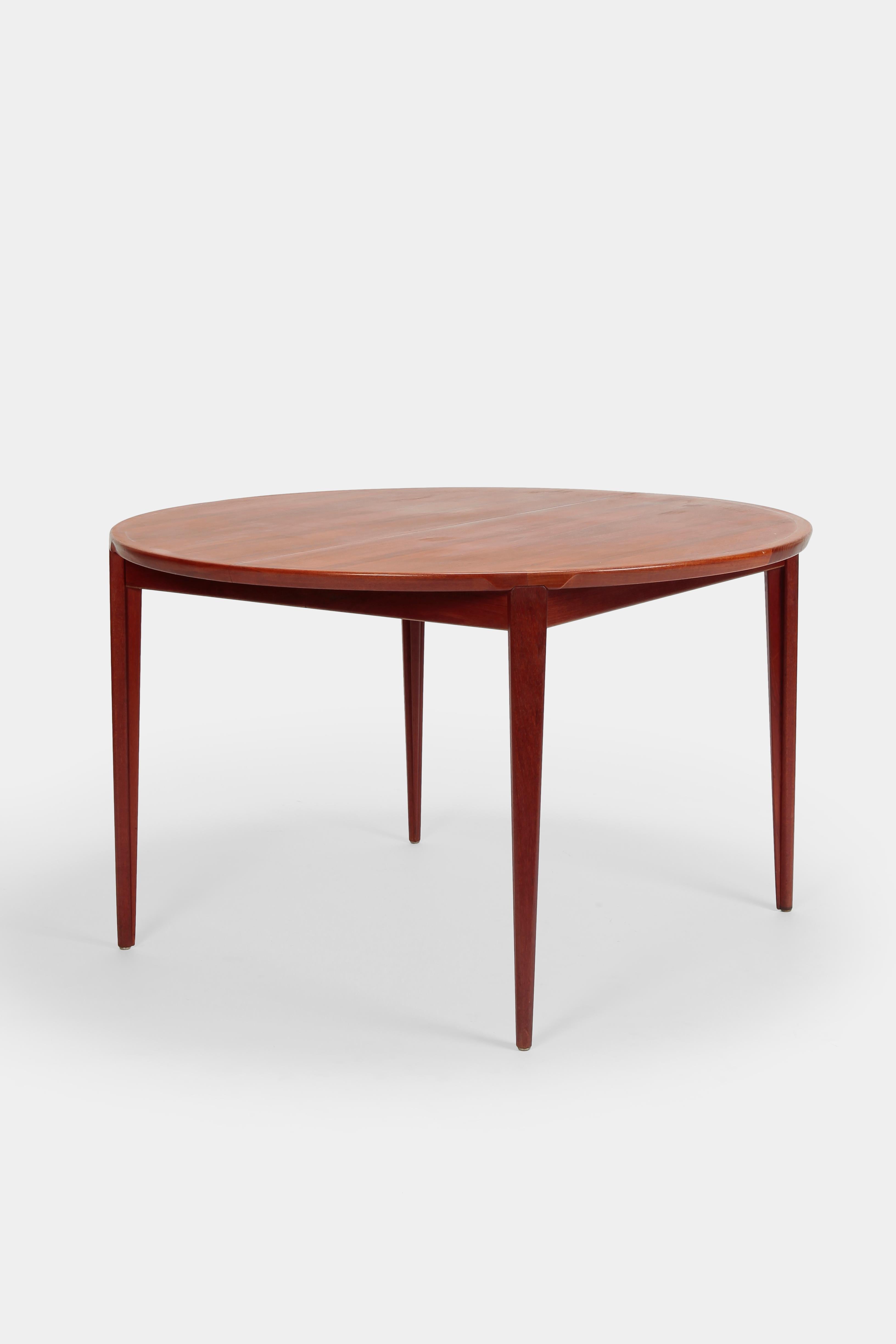Rosengren Hansen Dining Table and 6 Chairs, 1960s 1