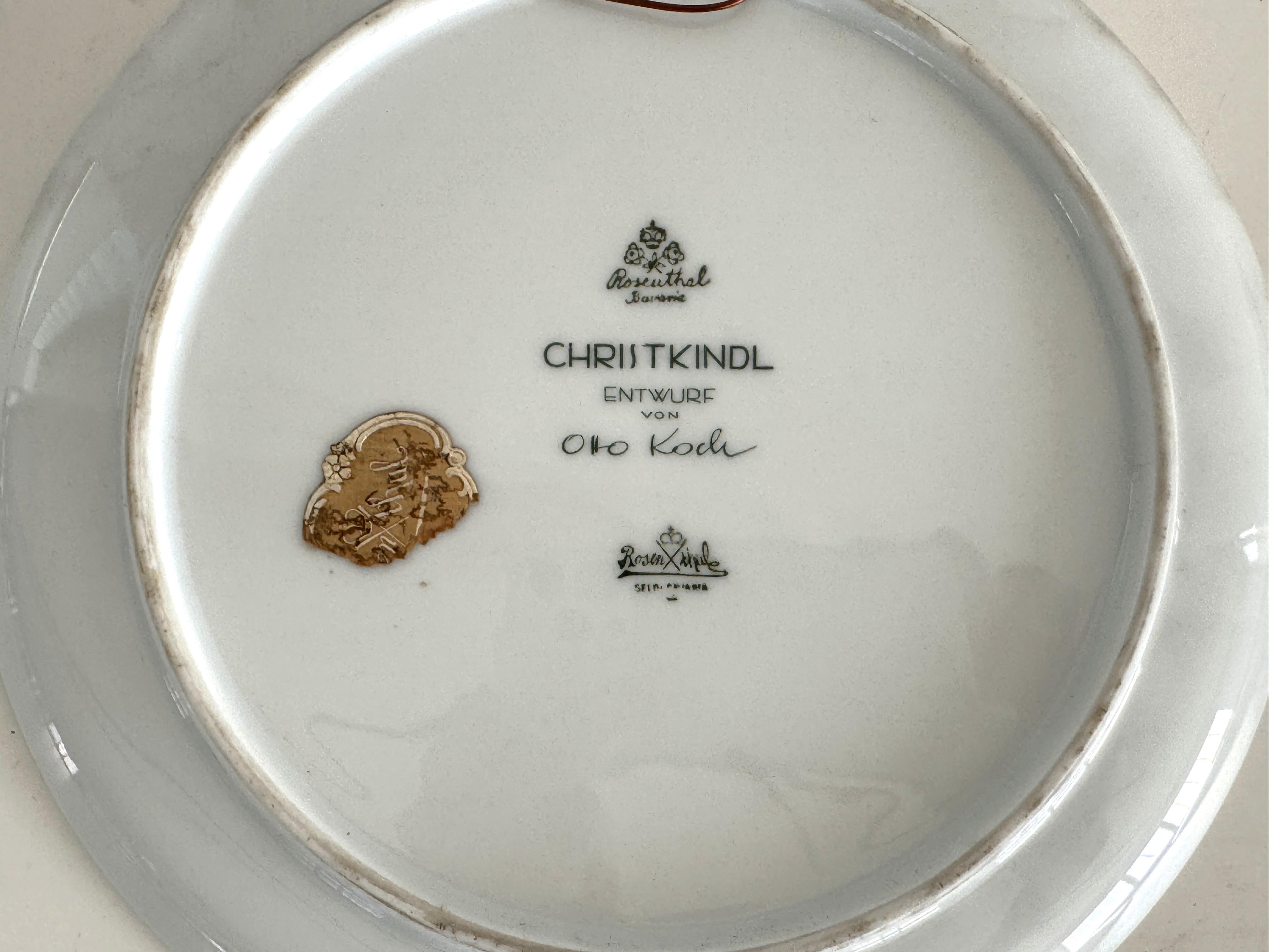 Rosenthal 11 Antique Christmas Wall Ceramic Plates Collection, 1932-1943 im Angebot 11