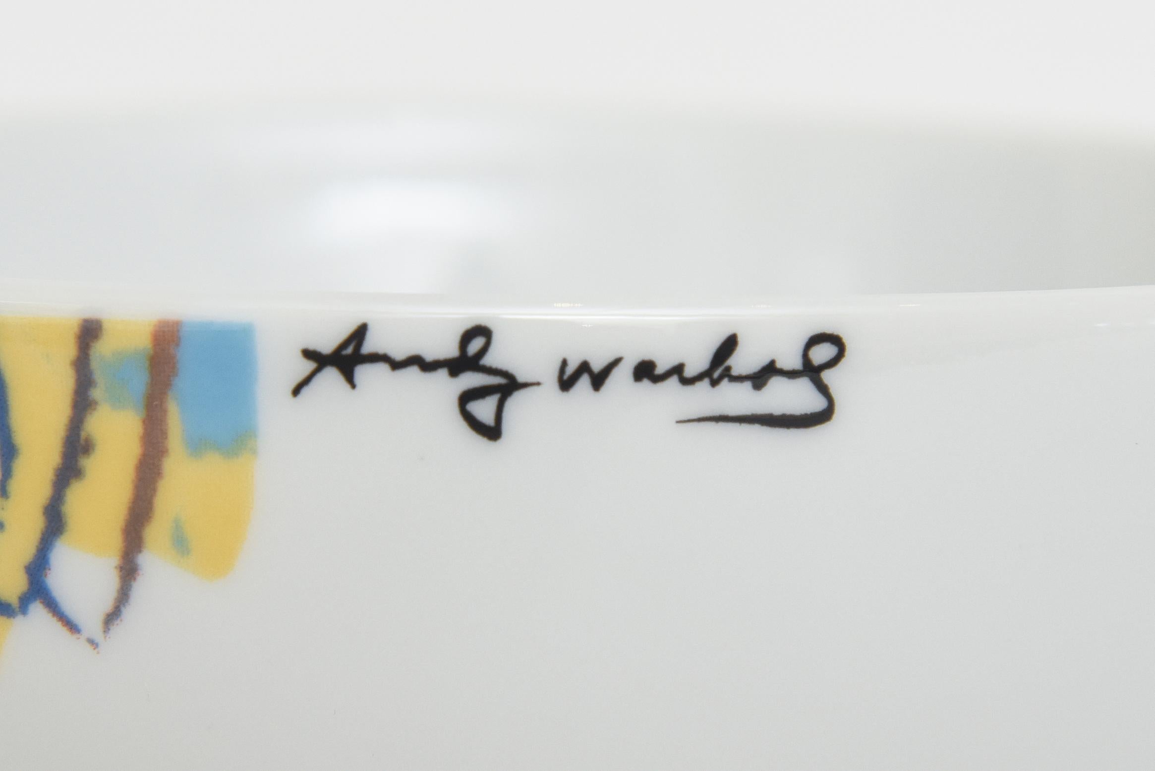 Sucrier couvert en porcelaine Rosenthal Studio Line Flower d'après Andy Warhol en vente 2