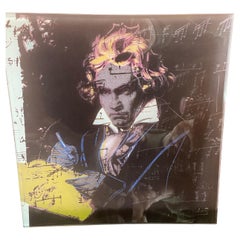 Rosenthal Andy Warhol featuring Beethoven Glass Plate
