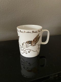 Rosenthal Andy Warhol "Golden Angels" Mug