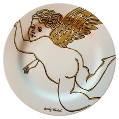 Rosenthal Andy Warhol "Golden Angels" Plate