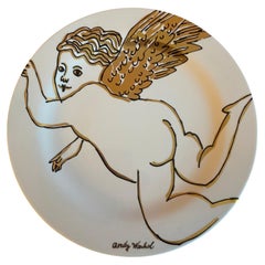 Rosenthal Andy Warhol "Golden Angels" Plate