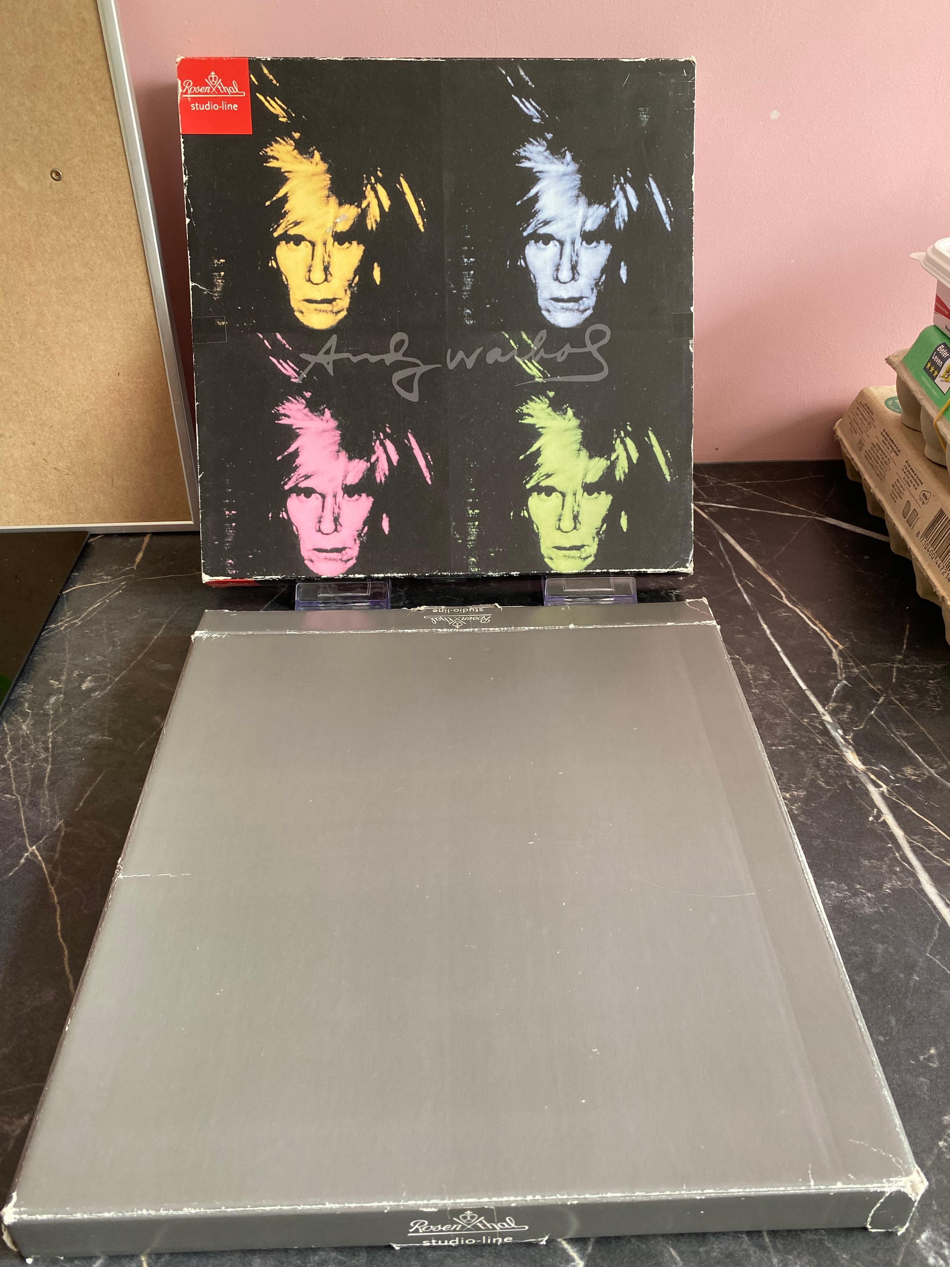 Piastra di vetro Rosenthal Andy Warhol Marilyn Monroe in vendita 7