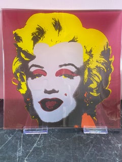 Rosenthal Andy Warhol Marilyn Monroe Glass Plate