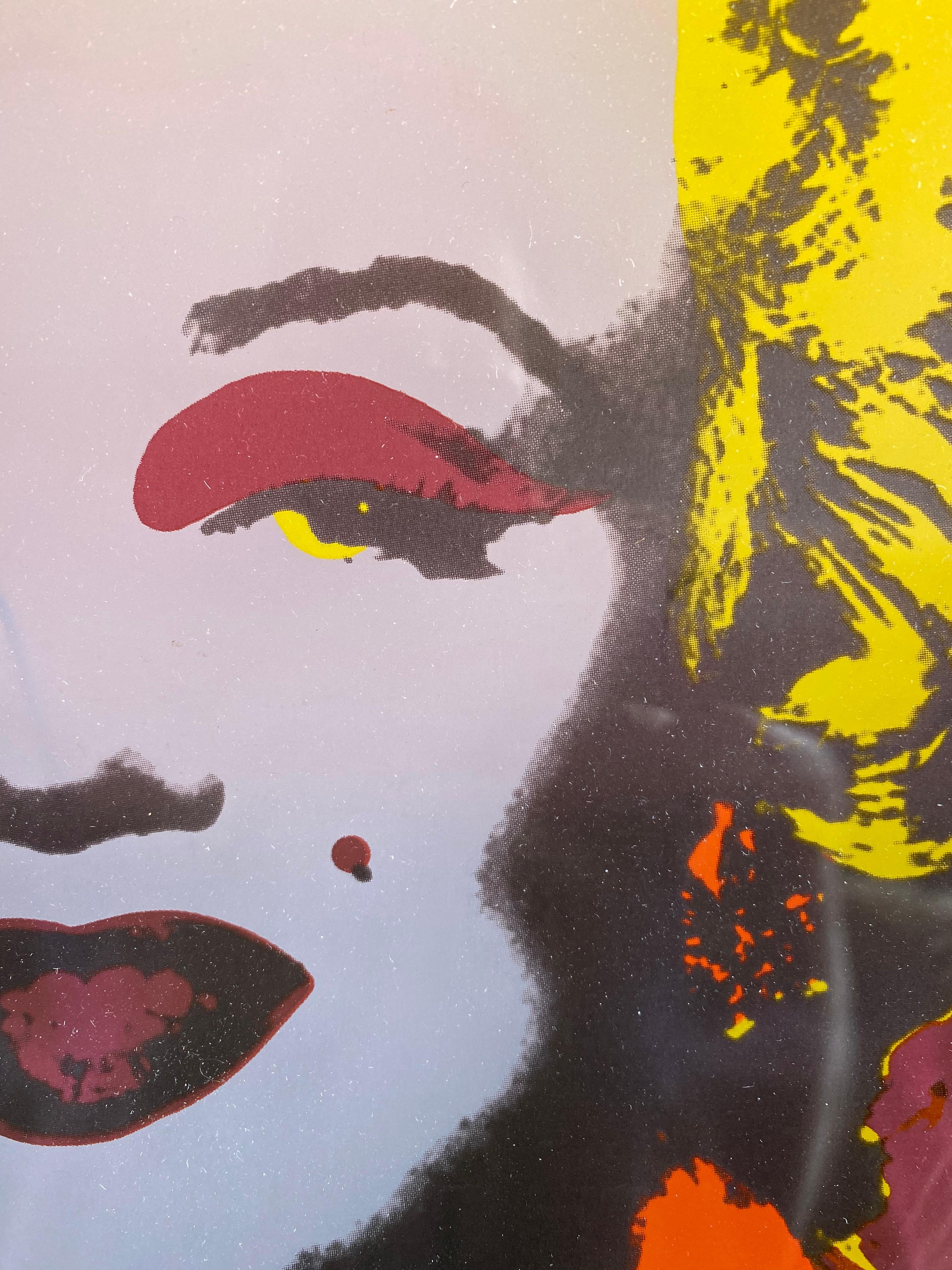 Tedesco Piastra di vetro Rosenthal Andy Warhol Marilyn Monroe in vendita