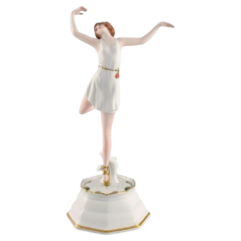 Rosenthal Art Deco Porcelain Figurine, Ballerina, 1930s