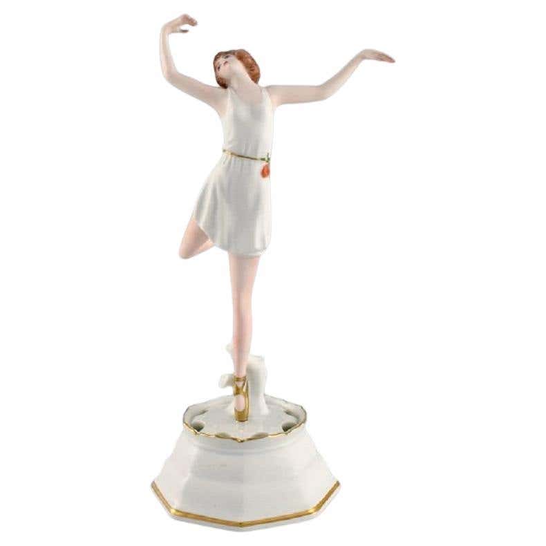 Rosenthal, Gustav Oppel, 'Salambo', Art Deco Porcelain Figure, Circa