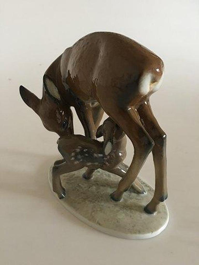 Rosenthal Art Nouveau Figurine of a deer and young. 

Measures 15cm and is in good condition.
      