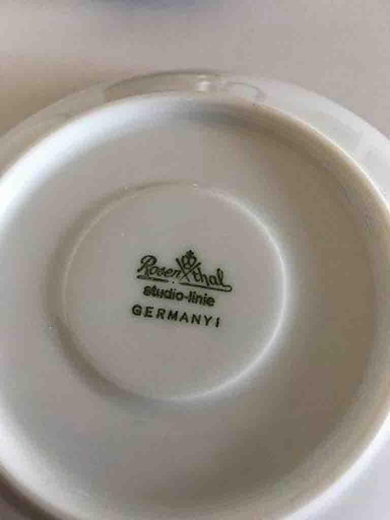 20th Century Rosenthal Bjørn Wiinblad Cup and Saucer For Sale
