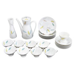 Rosenthal "Bunte Blatter" Tea Service for Eight
