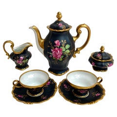 Rosenthal Coffee Service for 2 Persons, Rosenthal, Germany, 1950s, 9 Parts