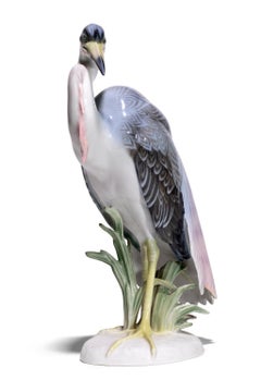 Rosenthal Max Hermann Fritz  Porcelain Figurine "CRANE" #954