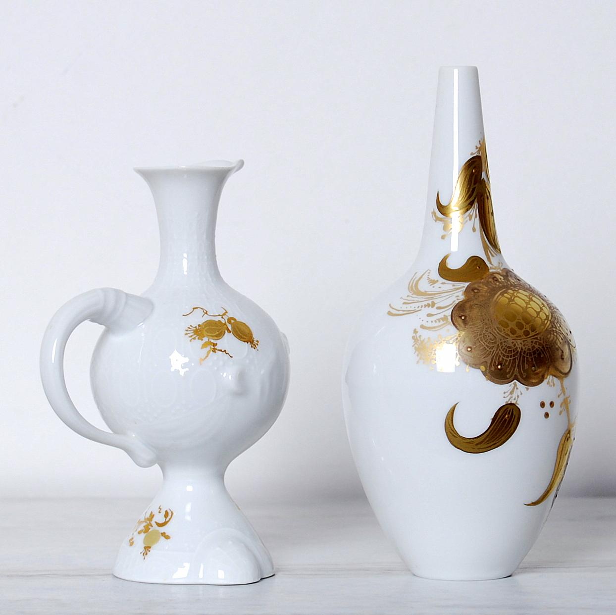 Rosenthal-Kruke und Vasen-Set von Björn Wiinblad (Moderne der Mitte des Jahrhunderts) im Angebot