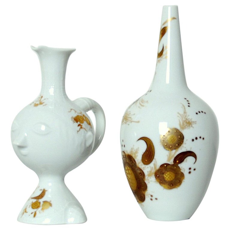 nærme sig antik USA Rosenthal Cruet and Vase Set by Björn Wiinblad For Sale at 1stDibs