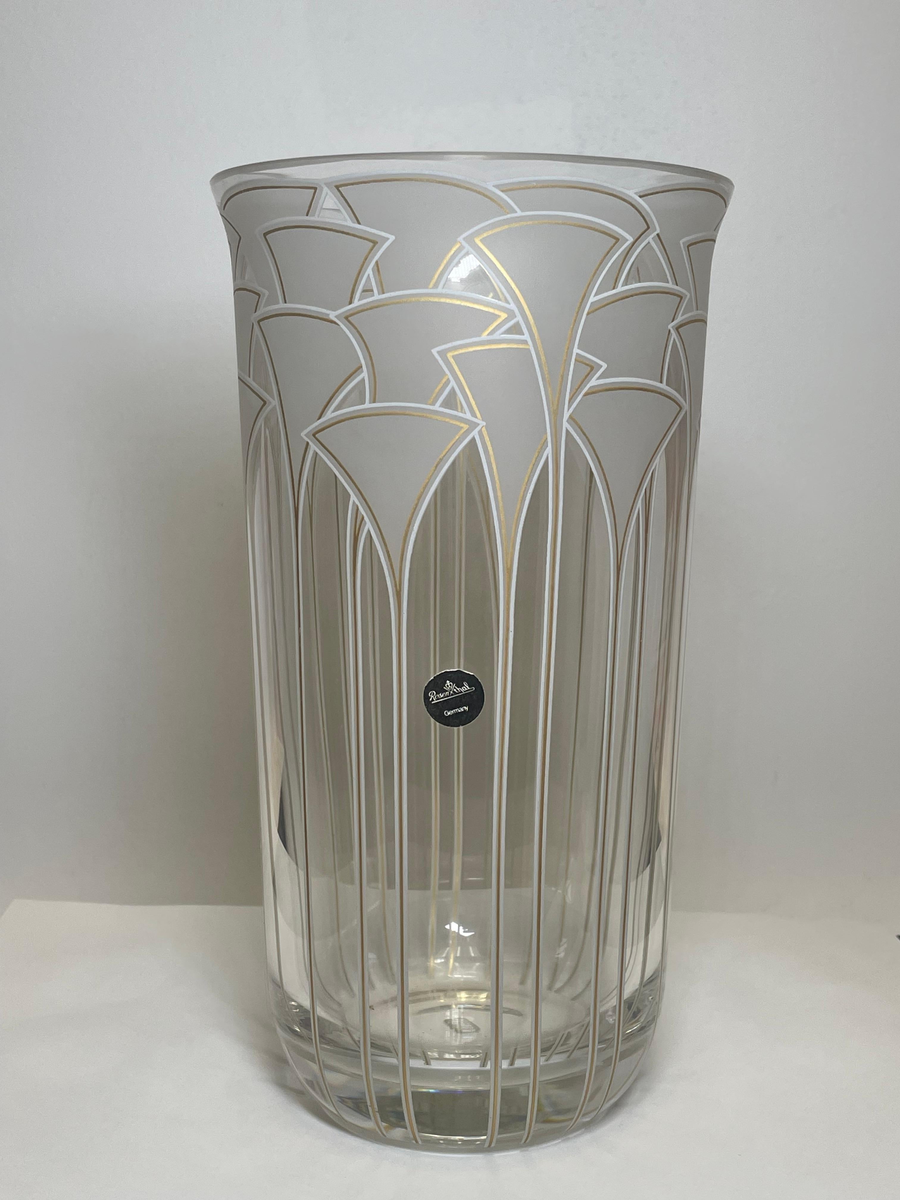 Rosenthal Crystal Vase For Sale 7