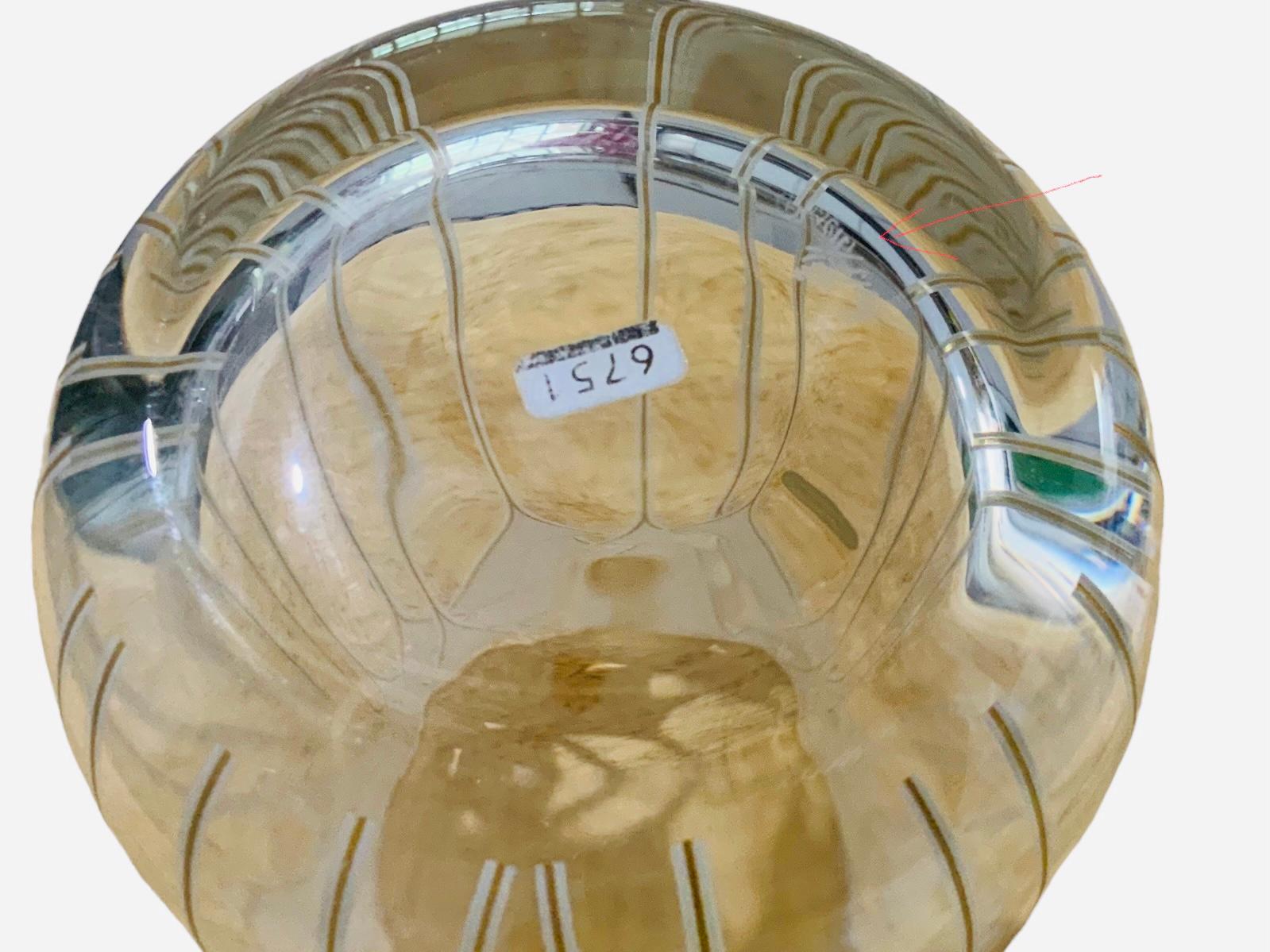 Rosenthal Crystal Vase In Good Condition For Sale In Guaynabo, PR