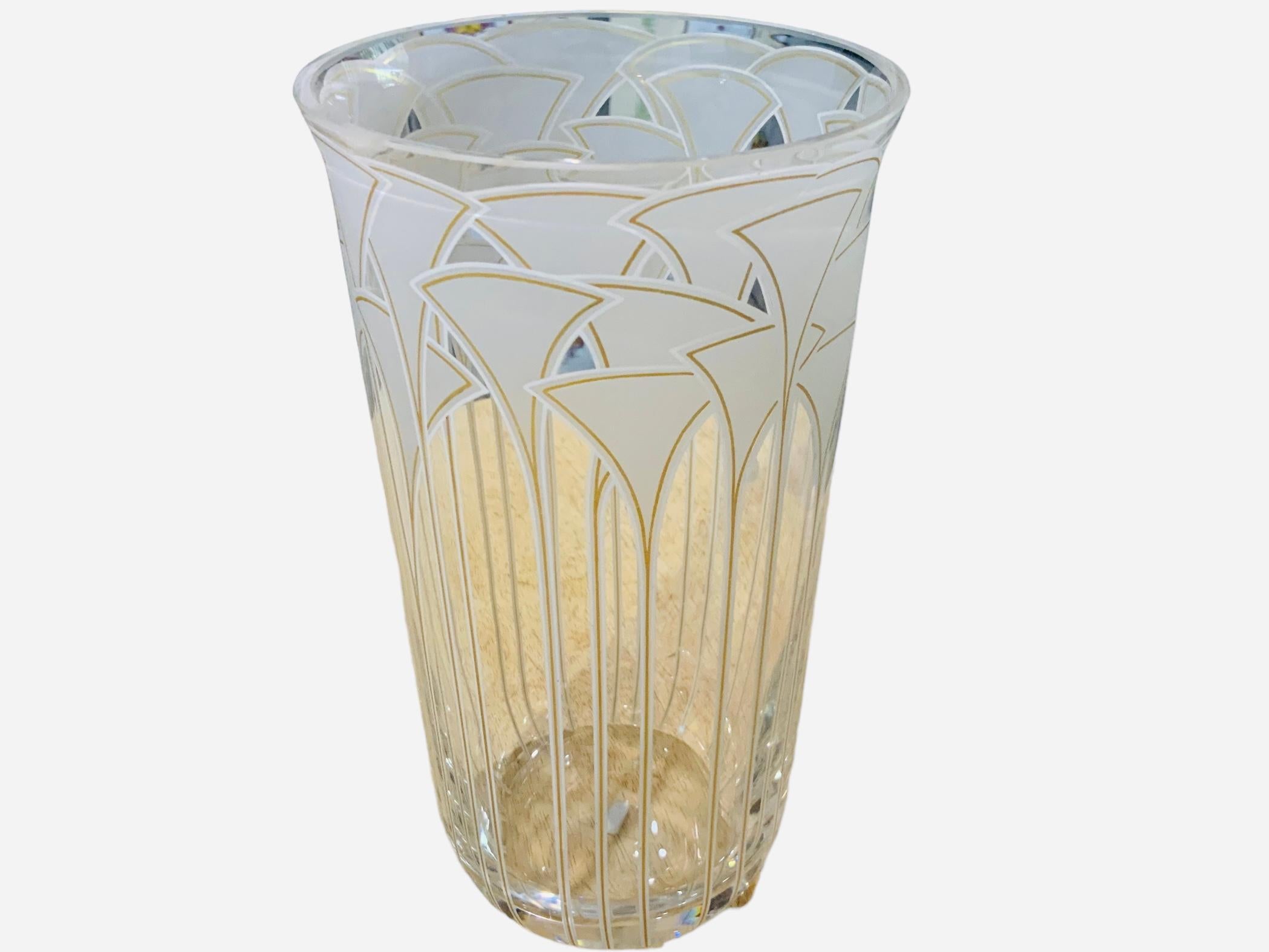 20th Century Rosenthal Crystal Vase For Sale