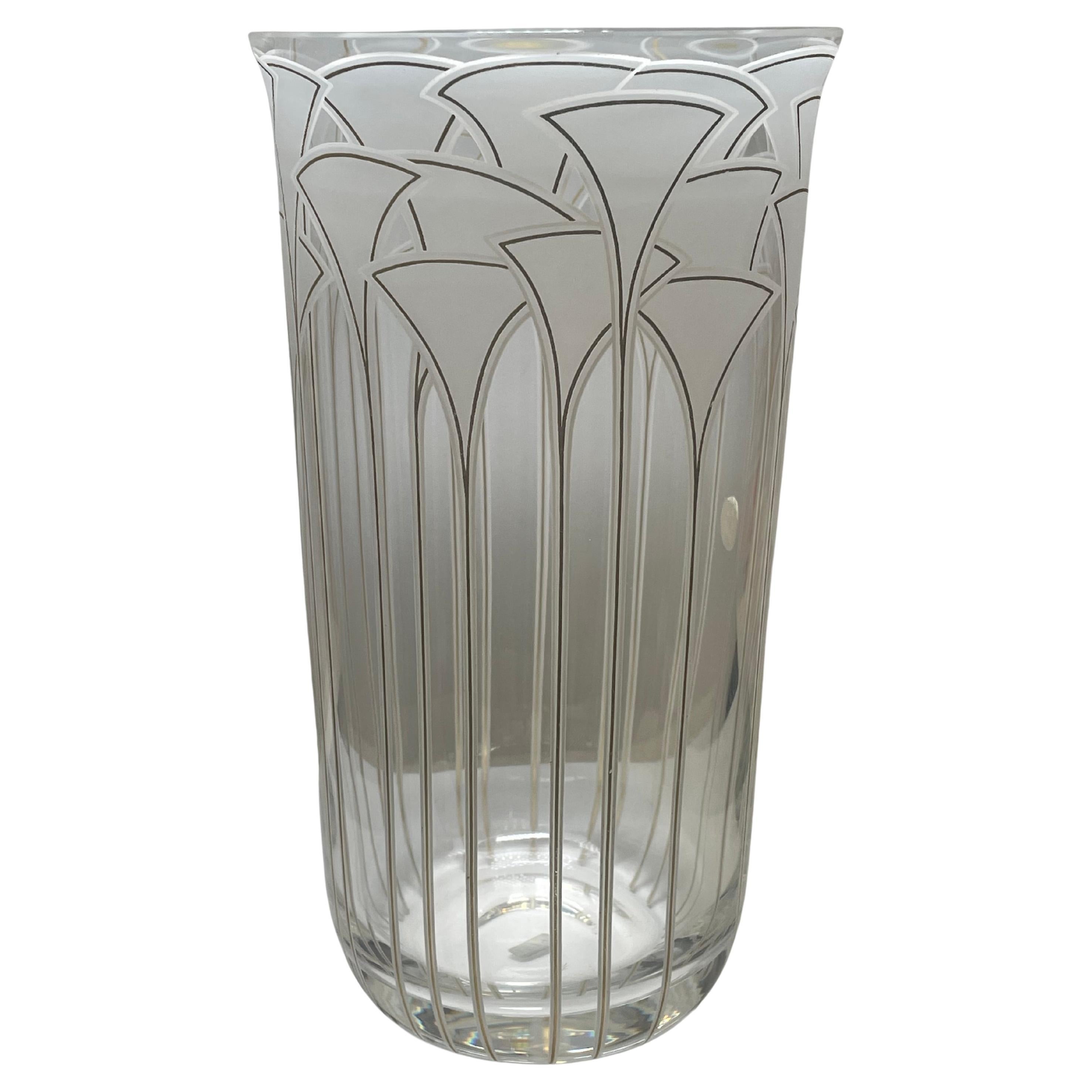 Vaso di cristallo Rosenthal