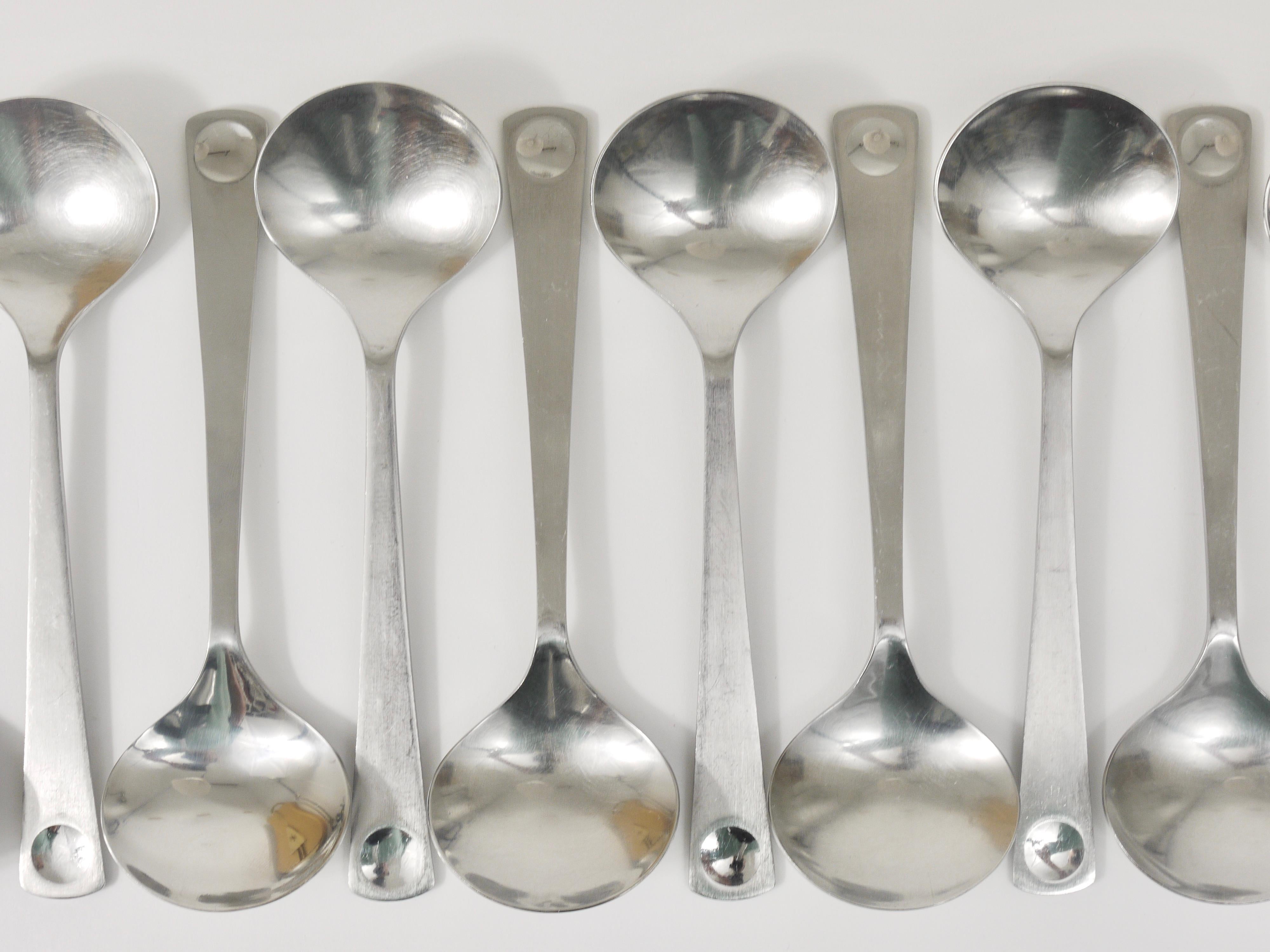 Rosenthal Design PLUS Flatware, 68 pcs., For 12 Persons, by Wolf Karnagel, 1970s For Sale 5