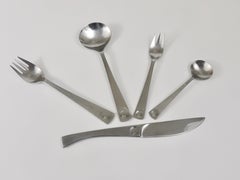 Rosenthal Design PLUS Flatware, 68 pcs., For 12 Persons, by Wolf Karnagel, 1970s