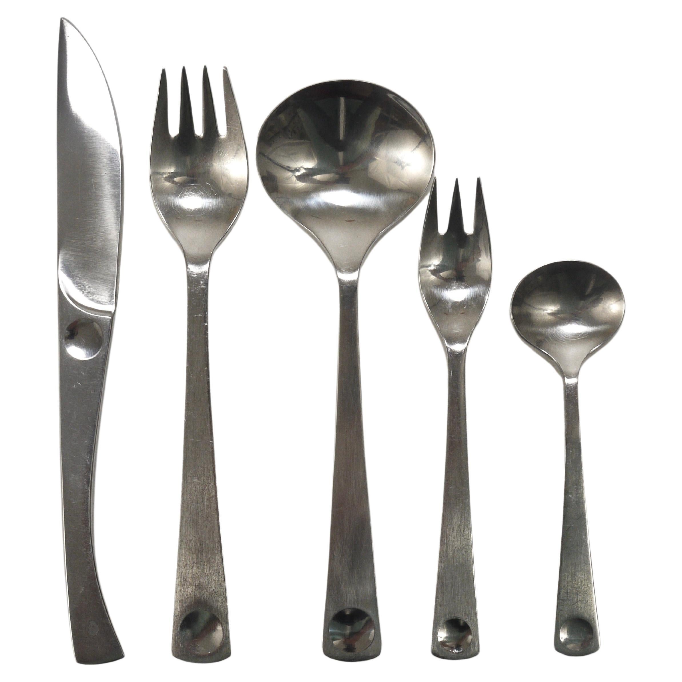 Rosenthal Design PLUS Flatware, 68 pcs., For 12 Persons, by Wolf Karnagel, 1970s For Sale